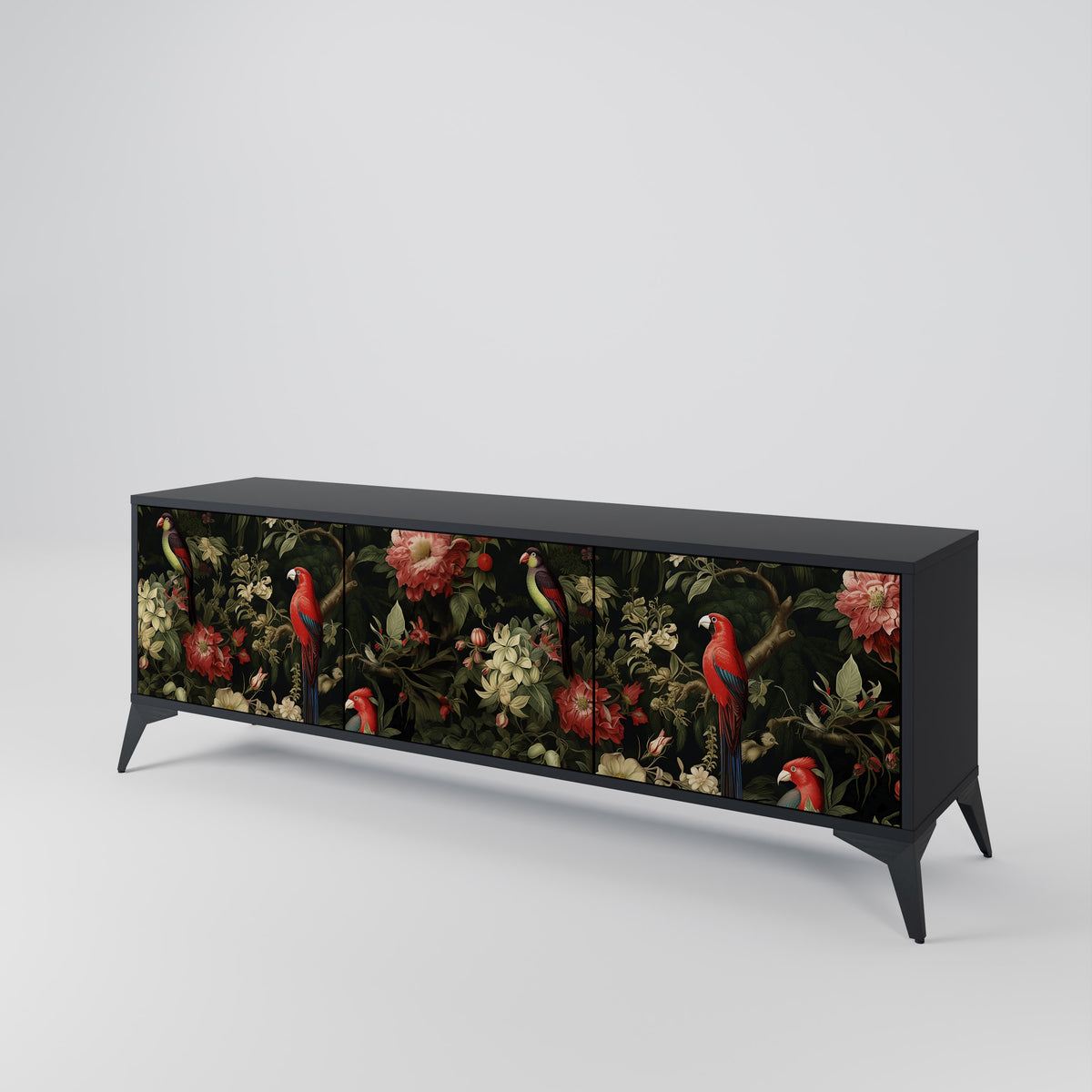AVIAN GREENERY 3-Door TV Cabinet