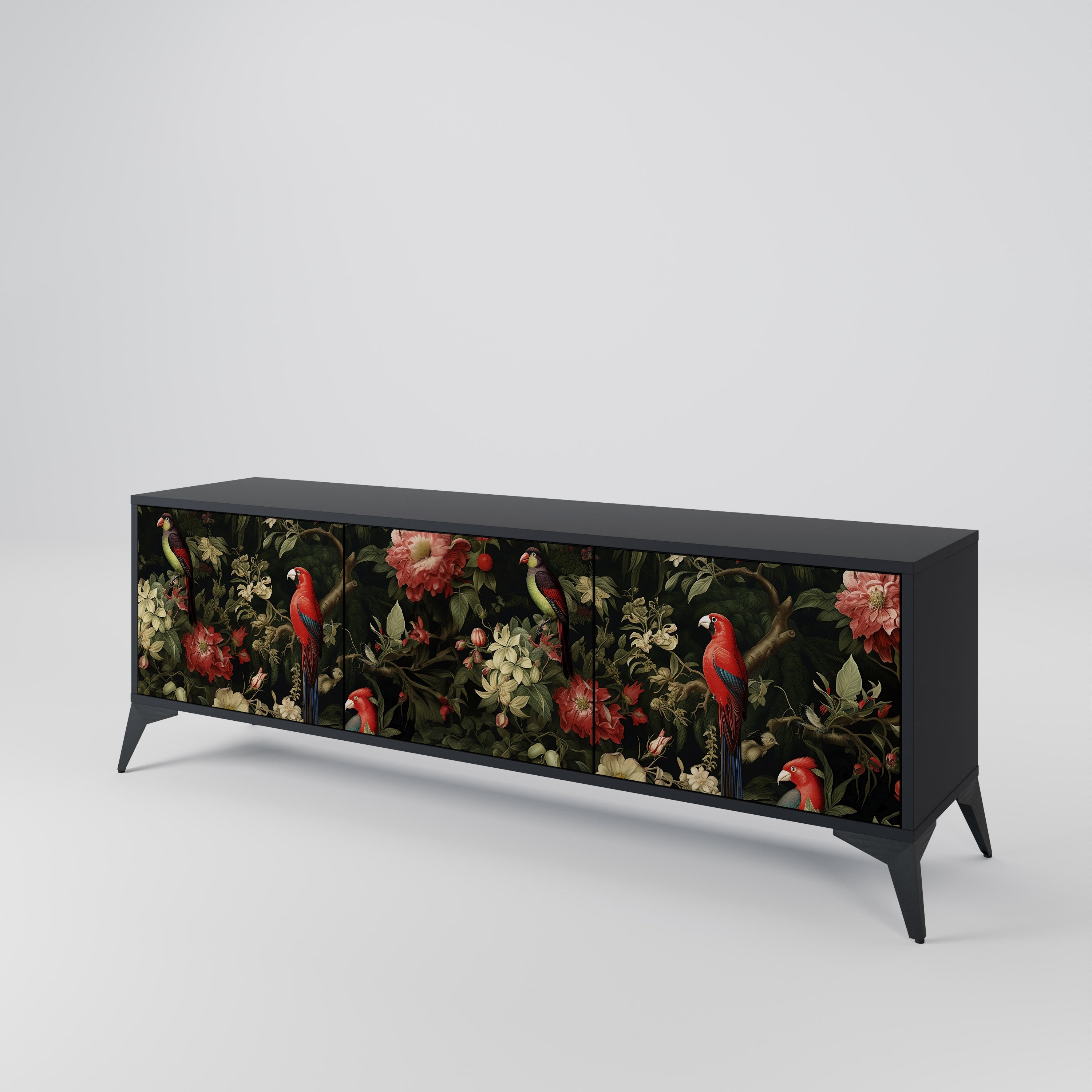 AVIAN GREENERY 3-Door TV Cabinet