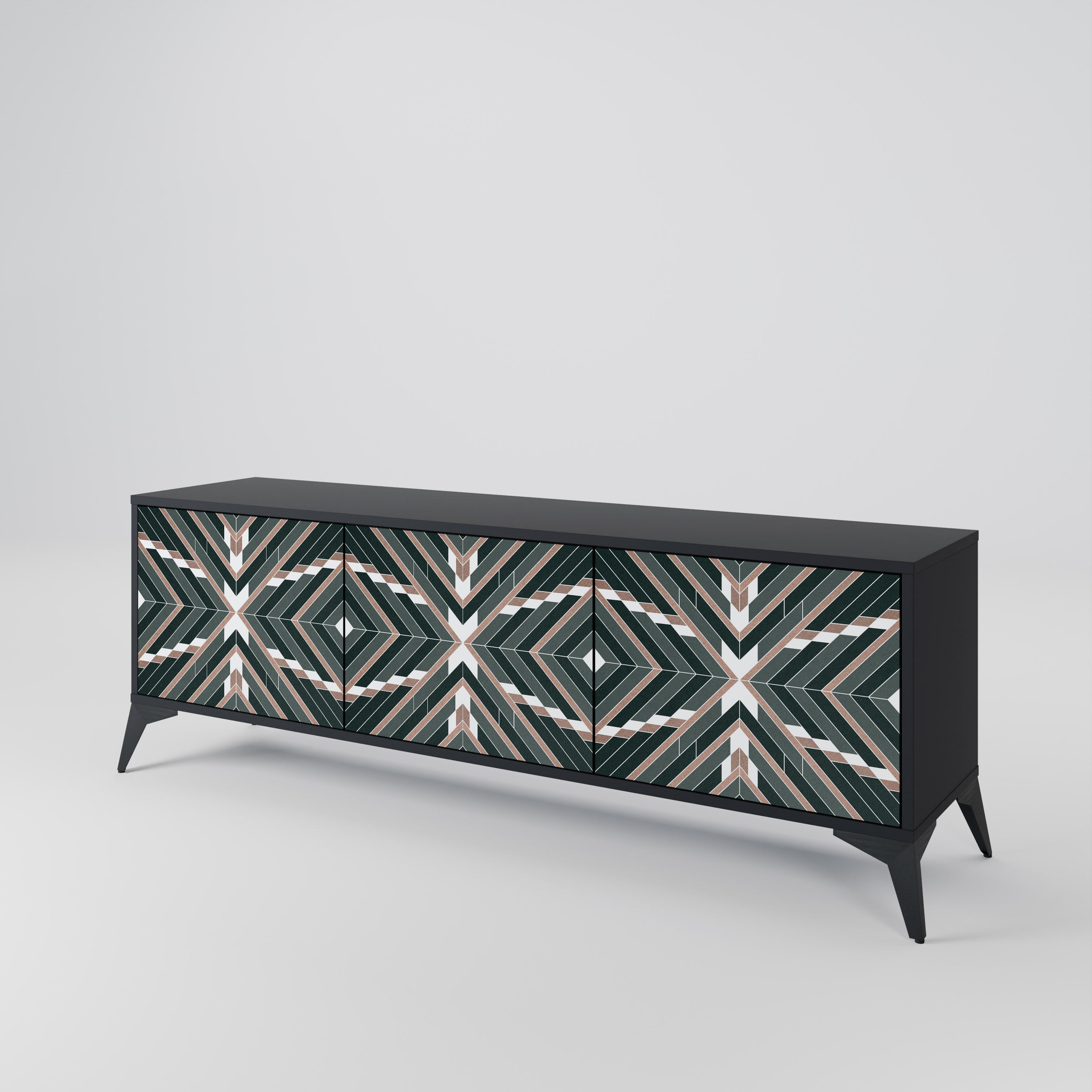 DIMENSION DELIGHTS 3-Door TV Cabinet