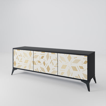 SPOTTED DAZE 3-Door TV Cabinet