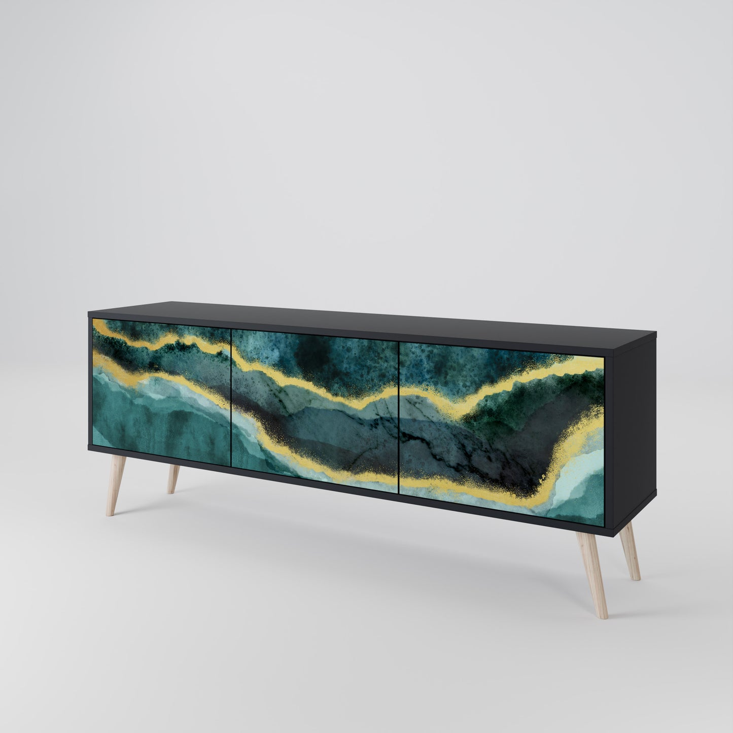 GOLDRUSH ODYSSEY 3-Door TV Cabinet