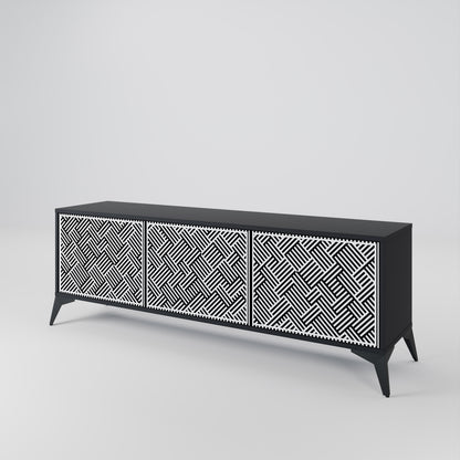 TEMPORARY SEQUENCE 3-Door TV Cabinet