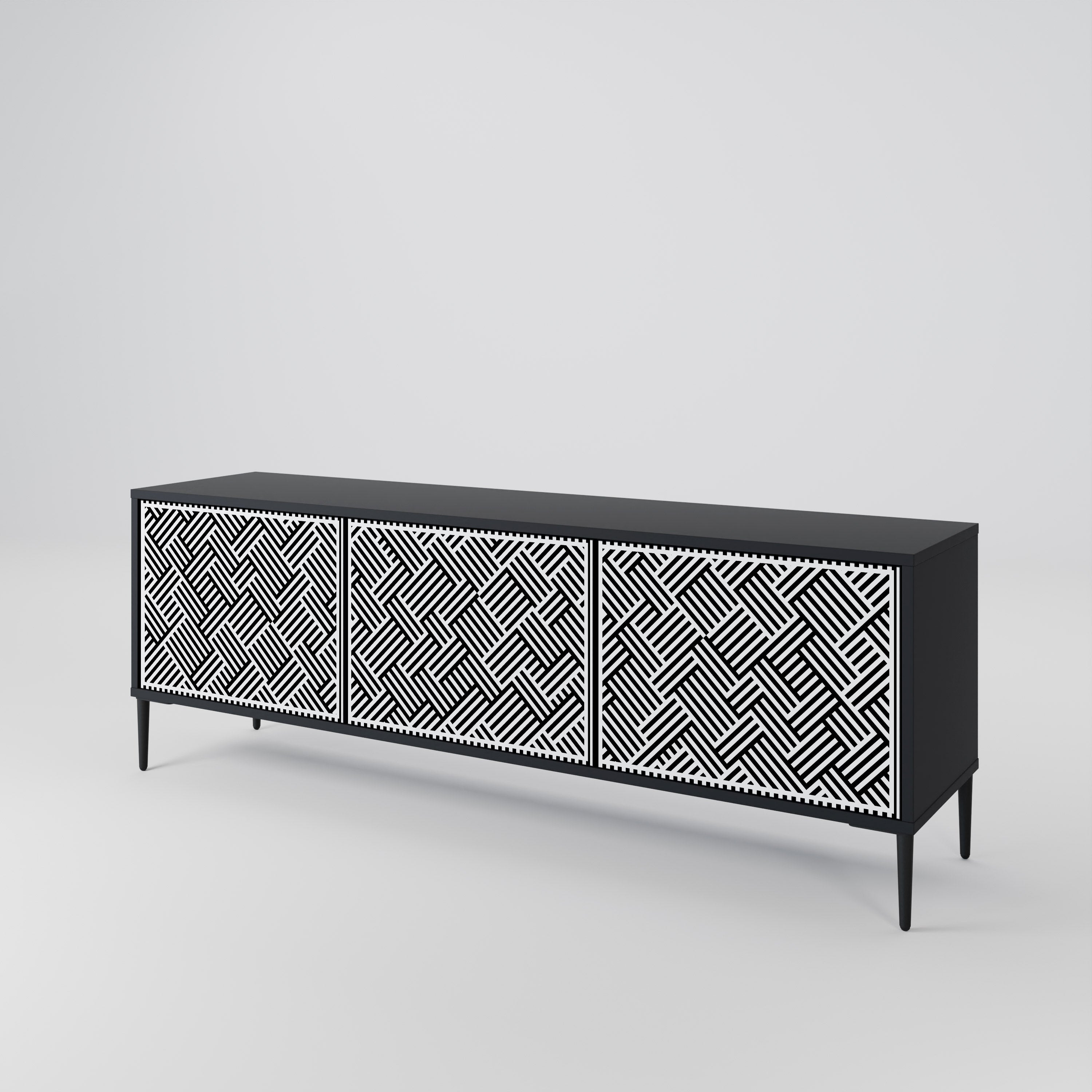 TEMPORARY SEQUENCE 3-Door TV Cabinet