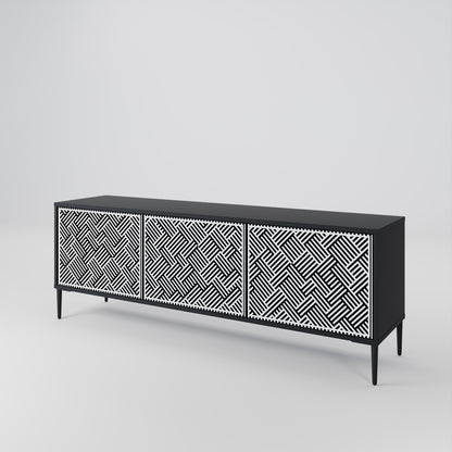 TEMPORARY SEQUENCE 3-Door TV Cabinet