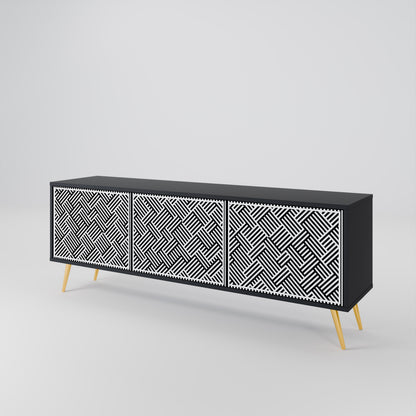 TEMPORARY SEQUENCE 3-Door TV Cabinet