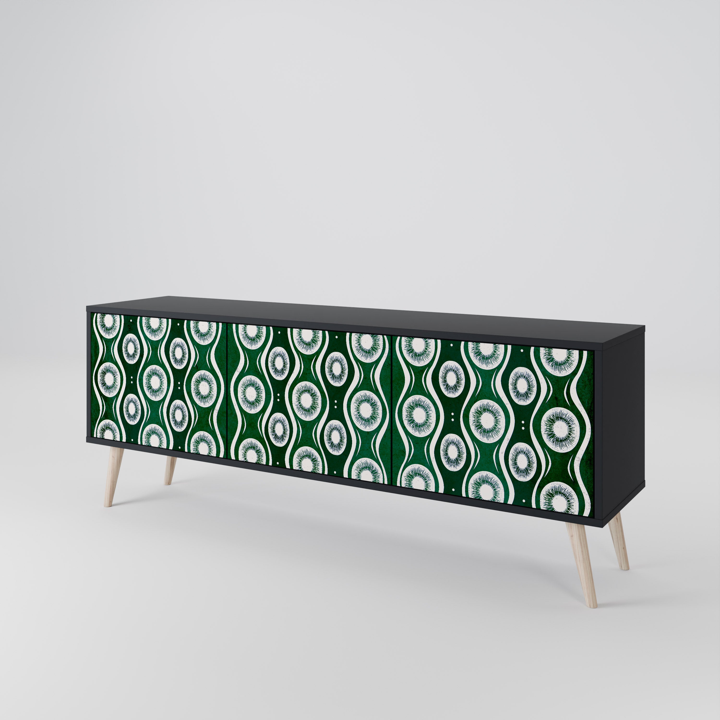 GREEN EYES 3-Door TV Cabinet