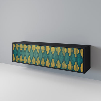 POLYGONS 3-Door TV Cabinet