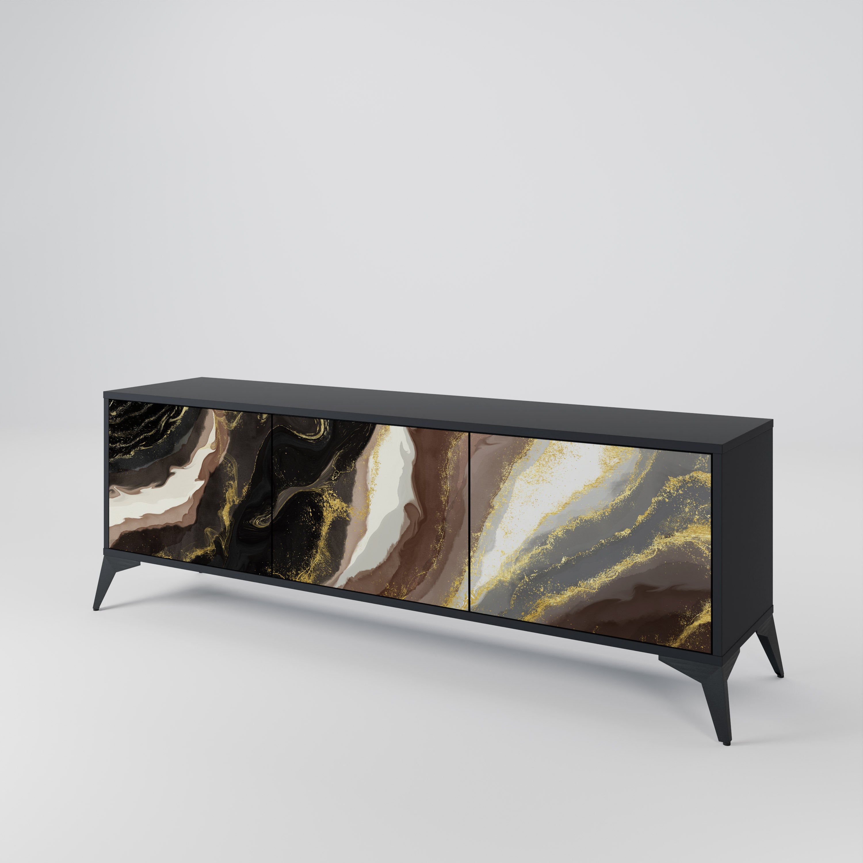 GOLD DUST 3-Door TV Cabinet
