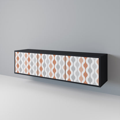 HAZY NOSTALGIA 3-Door TV Cabinet