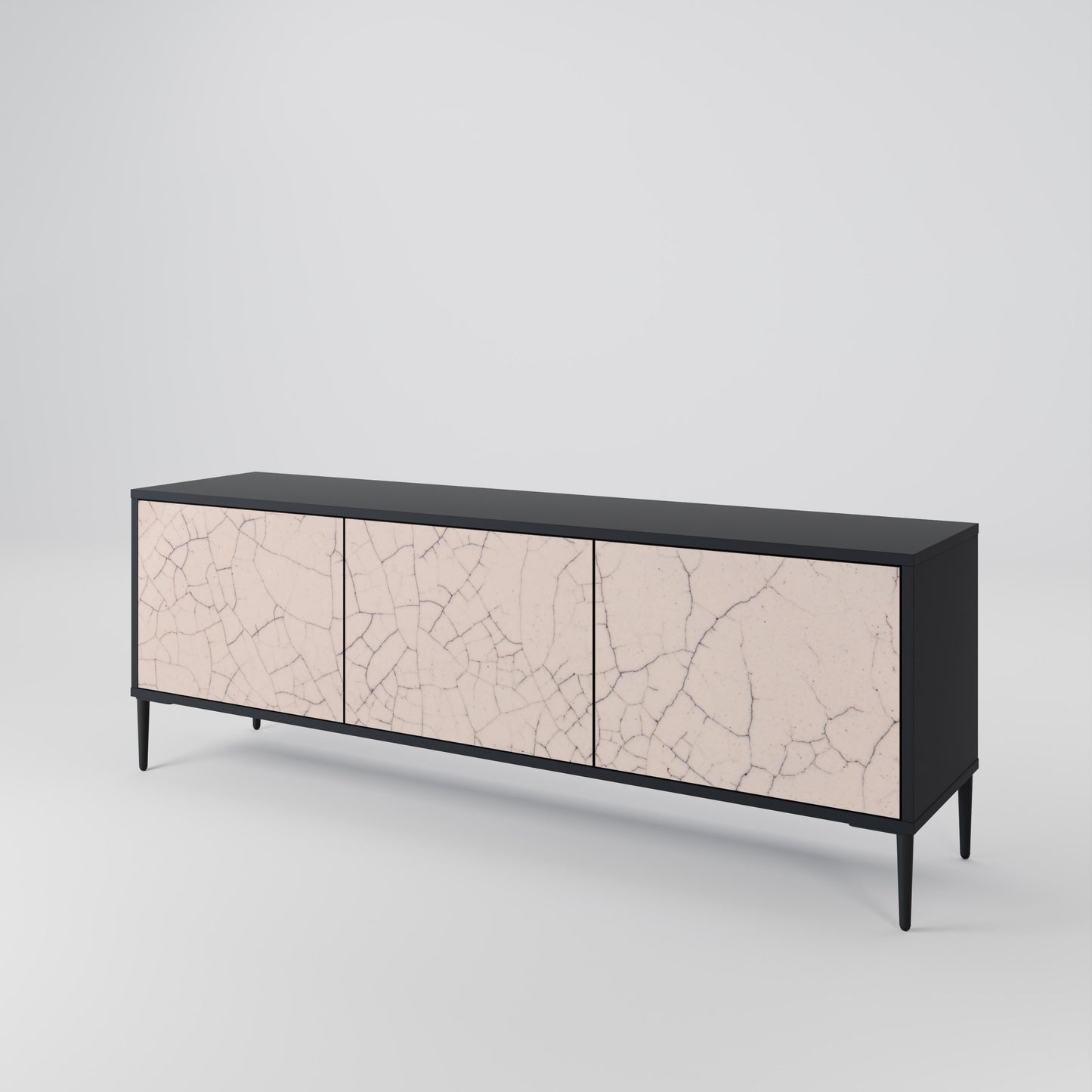 CERAMIC TEXTURE 3-Door TV Cabinet