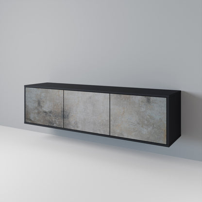CONCRETE WALL 3-Door TV Cabinet