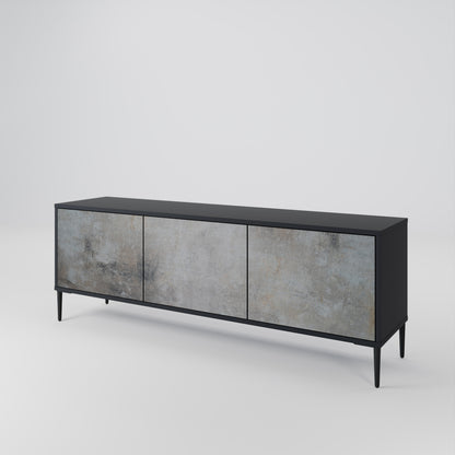 CONCRETE WALL 3-Door TV Cabinet