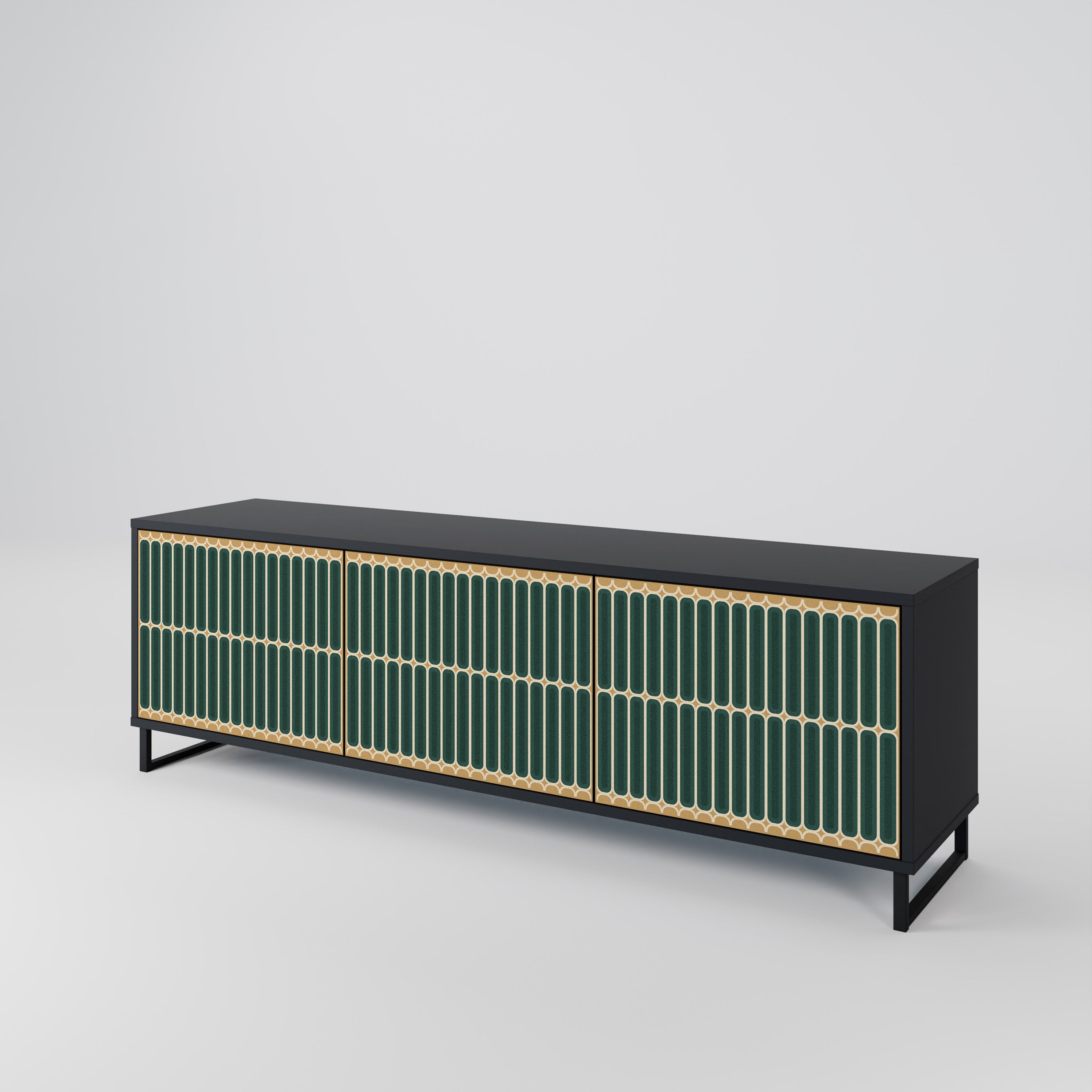 ILUSION GATE 3-Door TV Cabinet