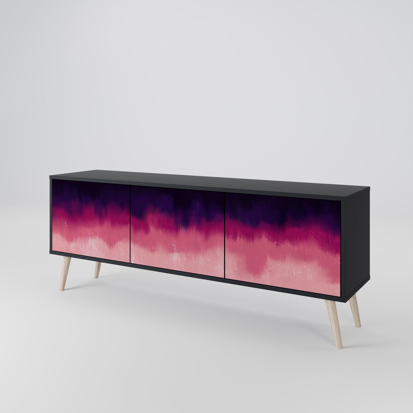 AURORA BOREALIS 3-Door TV Cabinet