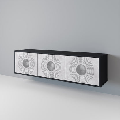 SOLID CIRCLES 3-Door TV Cabinet