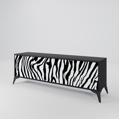 SPLENDID ZEBRA 3-Door TV Cabinet