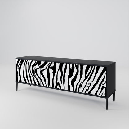 SPLENDID ZEBRA 3-Door TV Cabinet