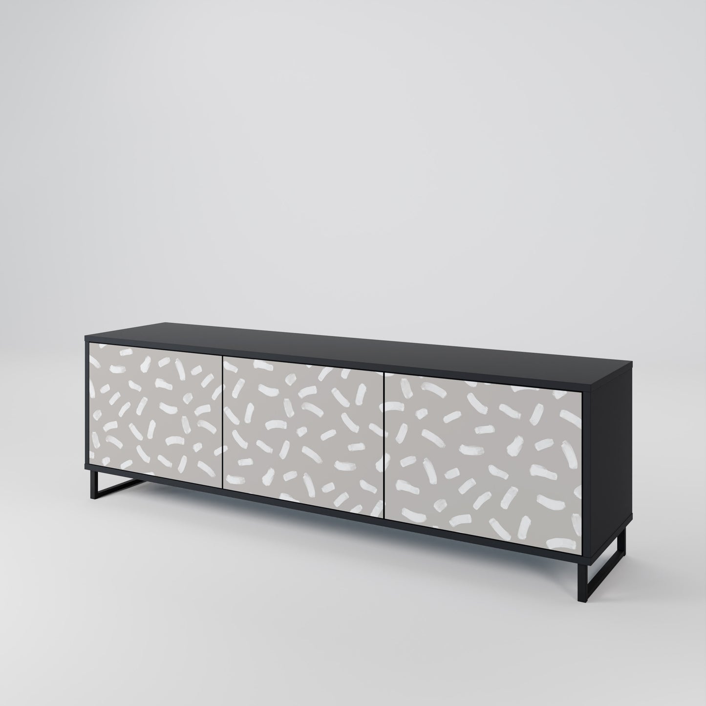 PASSING SECONDS 3-Door TV Cabinet
