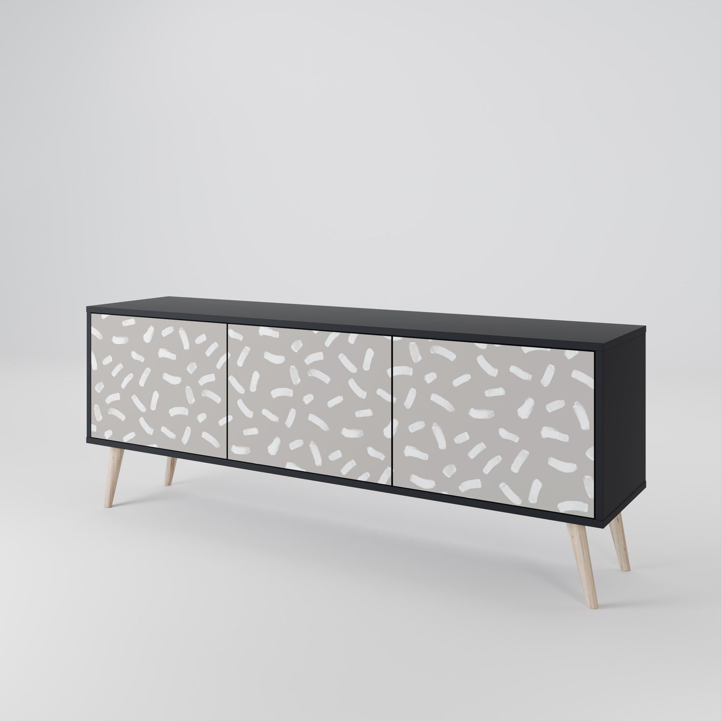 PASSING SECONDS 3-Door TV Cabinet