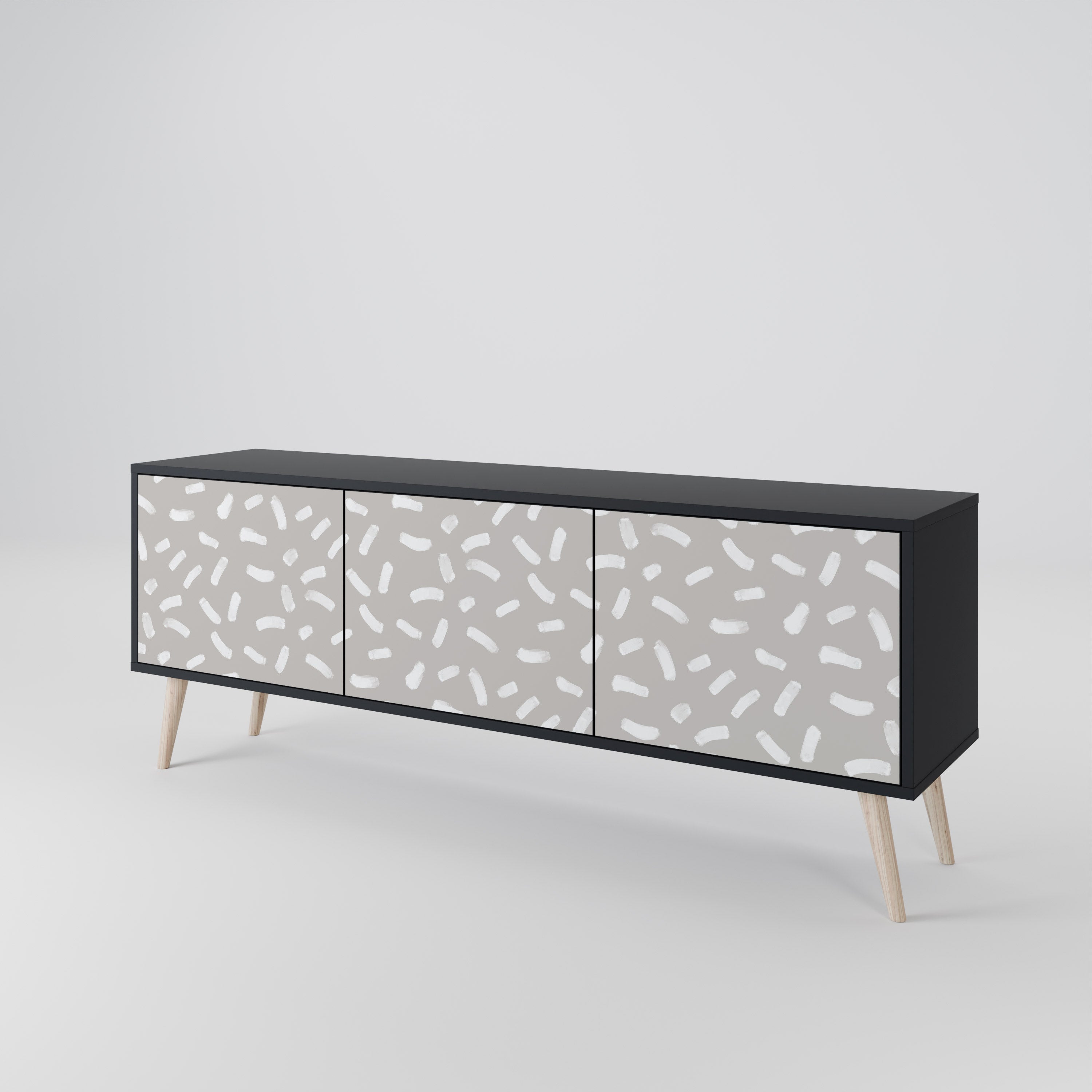 PASSING SECONDS 3-Door TV Cabinet