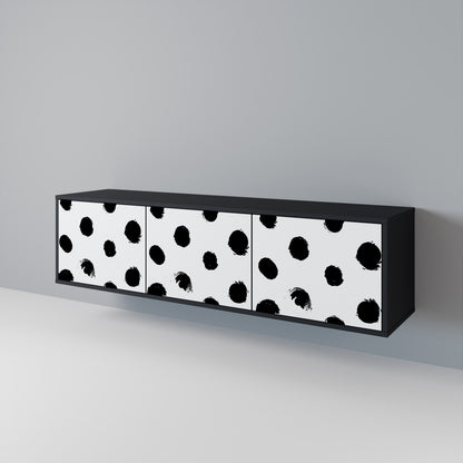 SLIPPING MINUTES 3-Door TV Cabinet