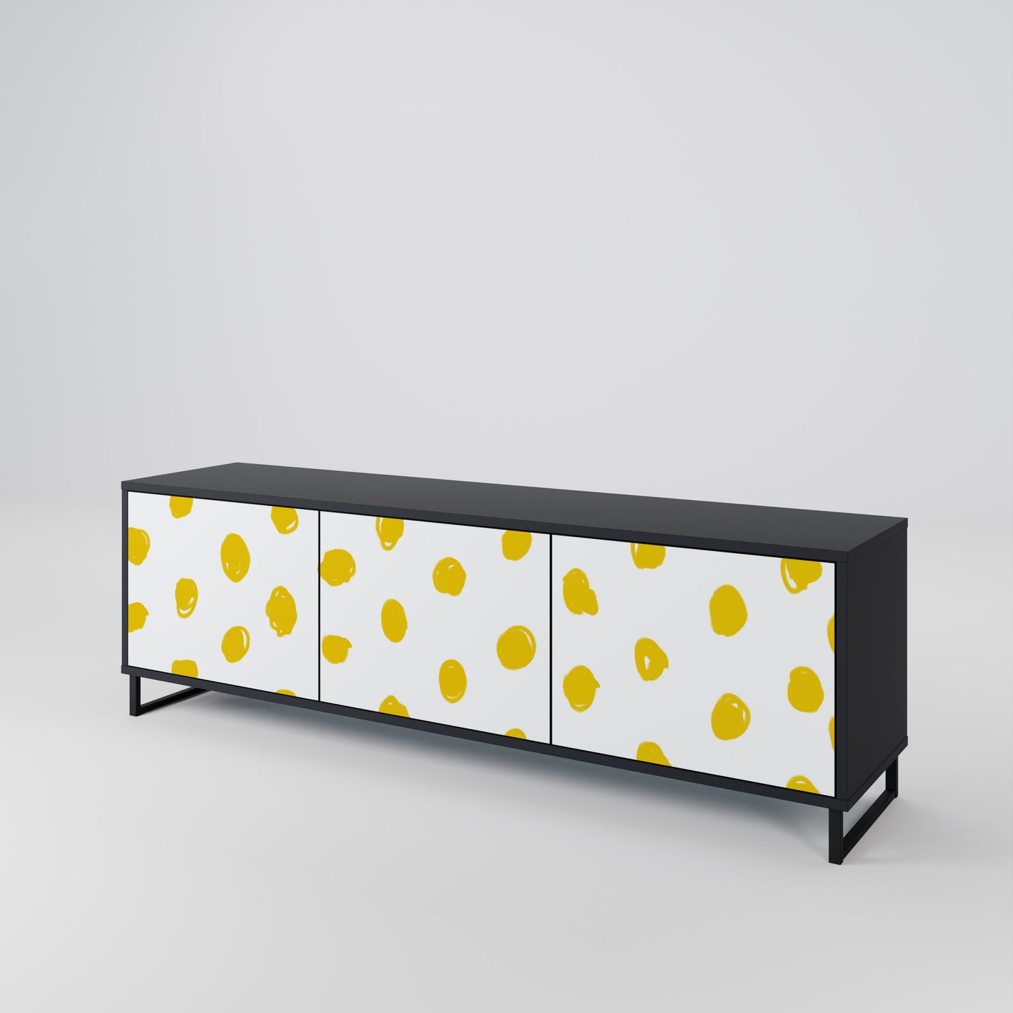RADIANT REVERIE 3-Door TV Cabinet