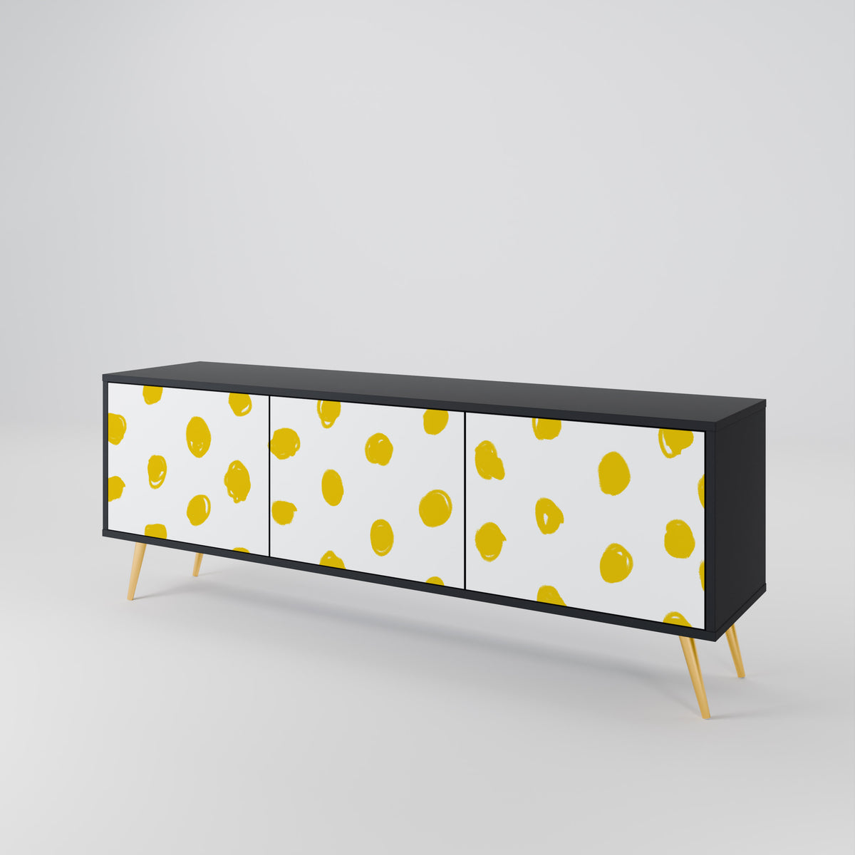 RADIANT REVERIE 3-Door TV Cabinet