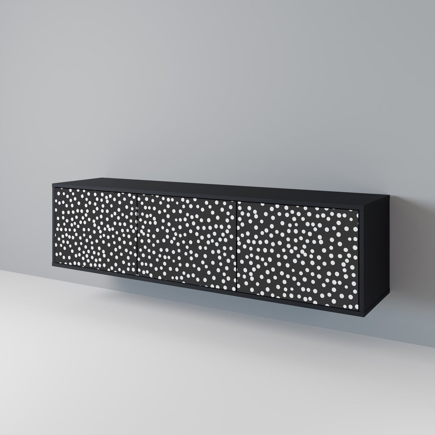 BLINDING LIGHTS 3-Door TV Cabinet