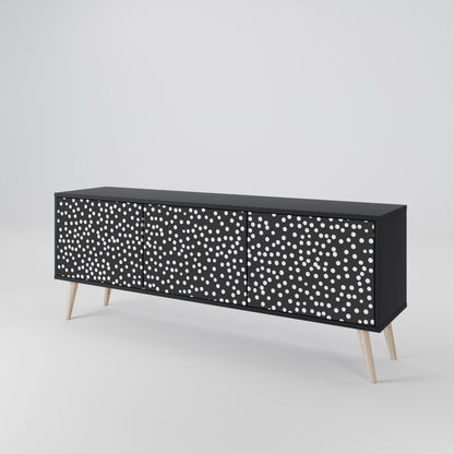 BLINDING LIGHTS 3-Door TV Cabinet