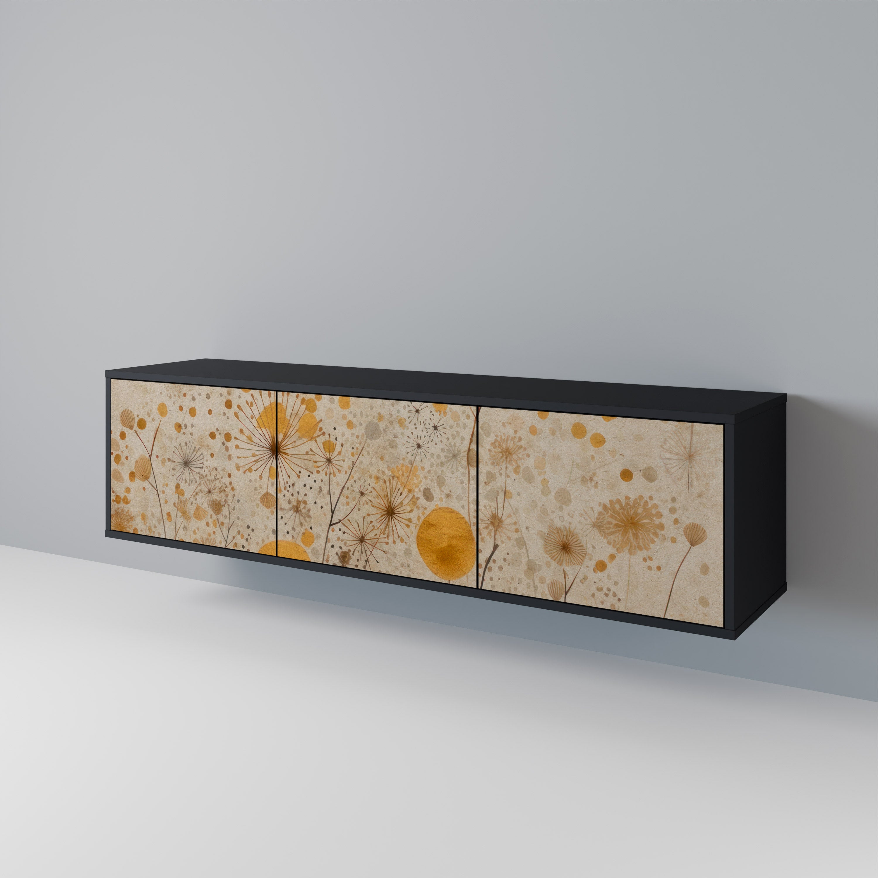 MORNING GLADE 3-Door TV Cabinet