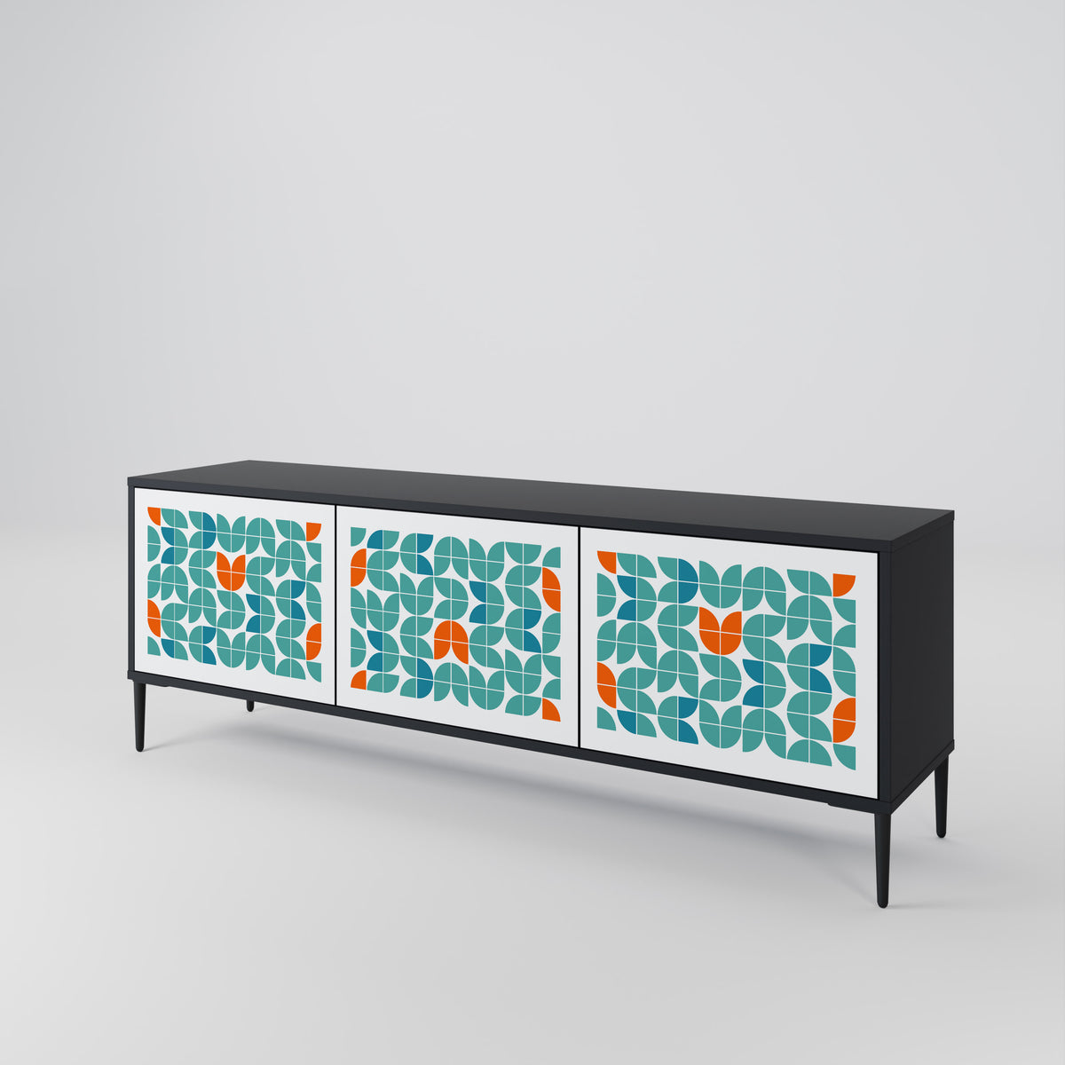 BE THE CHANGE 3-Door TV Cabinet