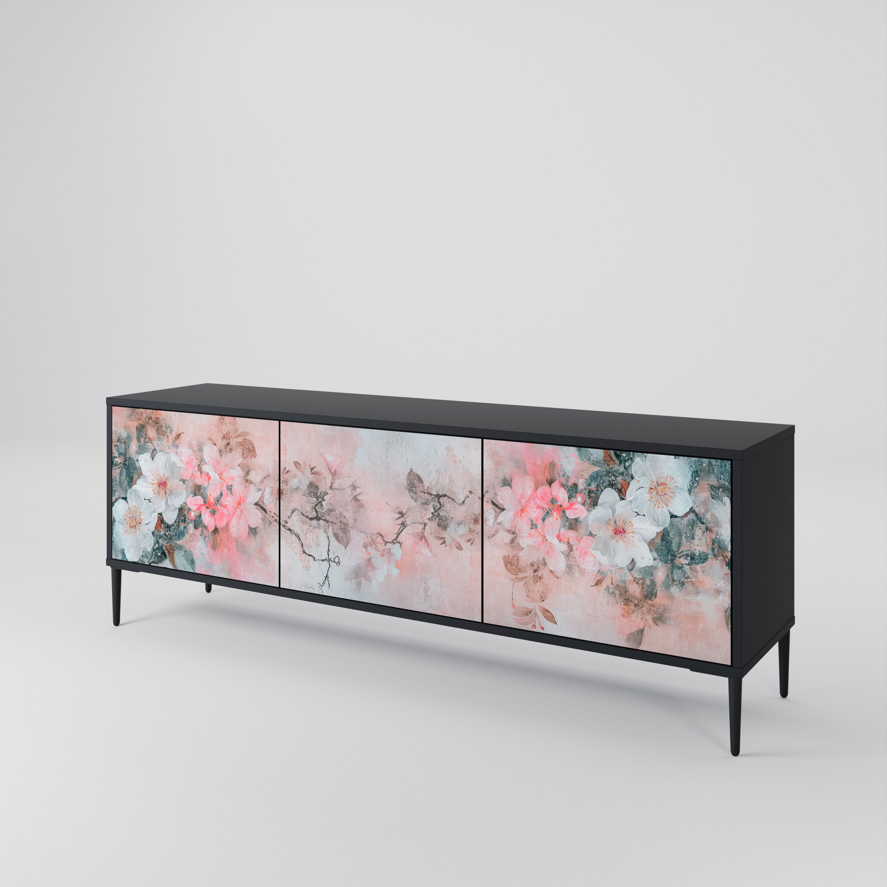 CHERRY BLOSSOM 3-Door TV Cabinet