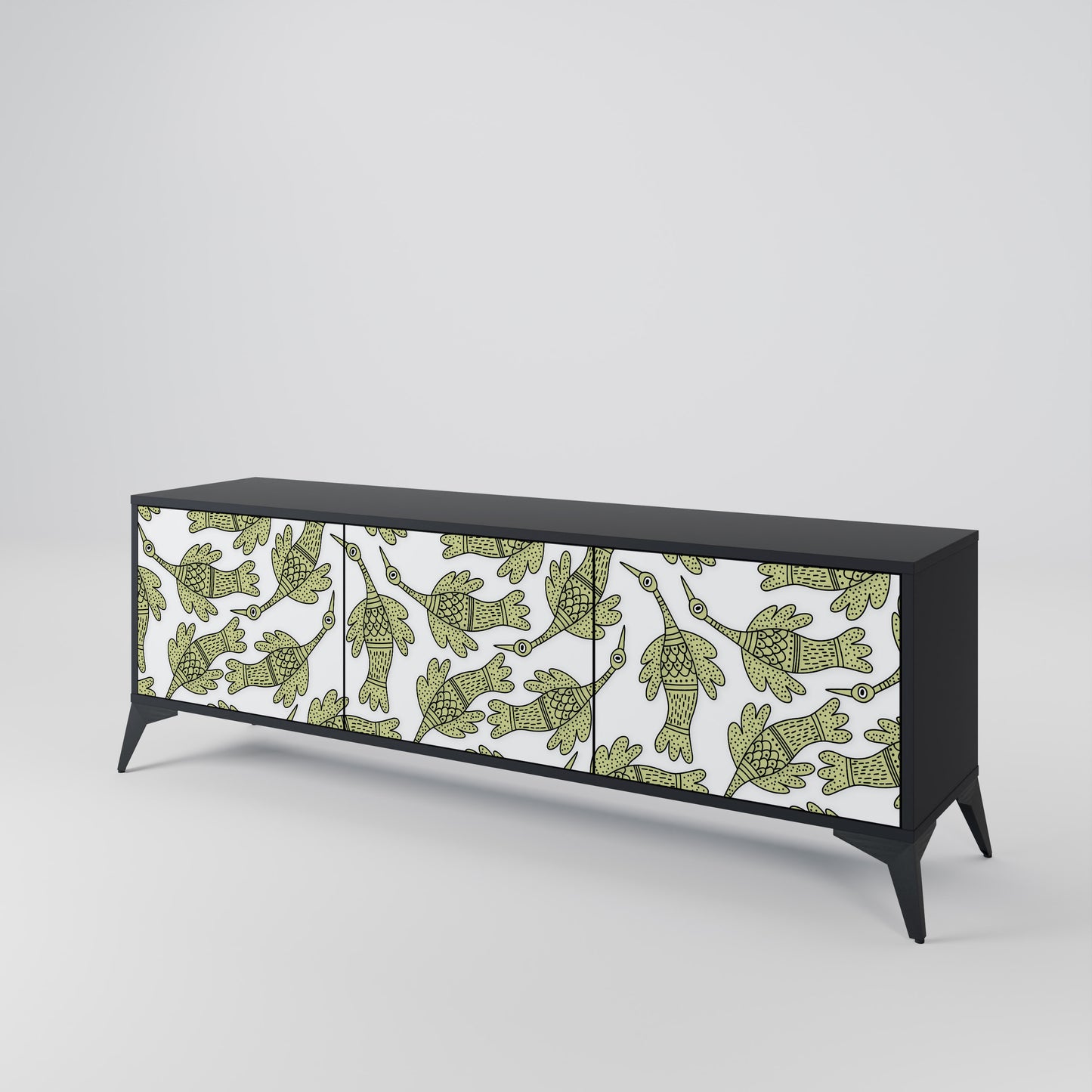 SEEDLING SONGBIRD 3-Door TV Cabinet