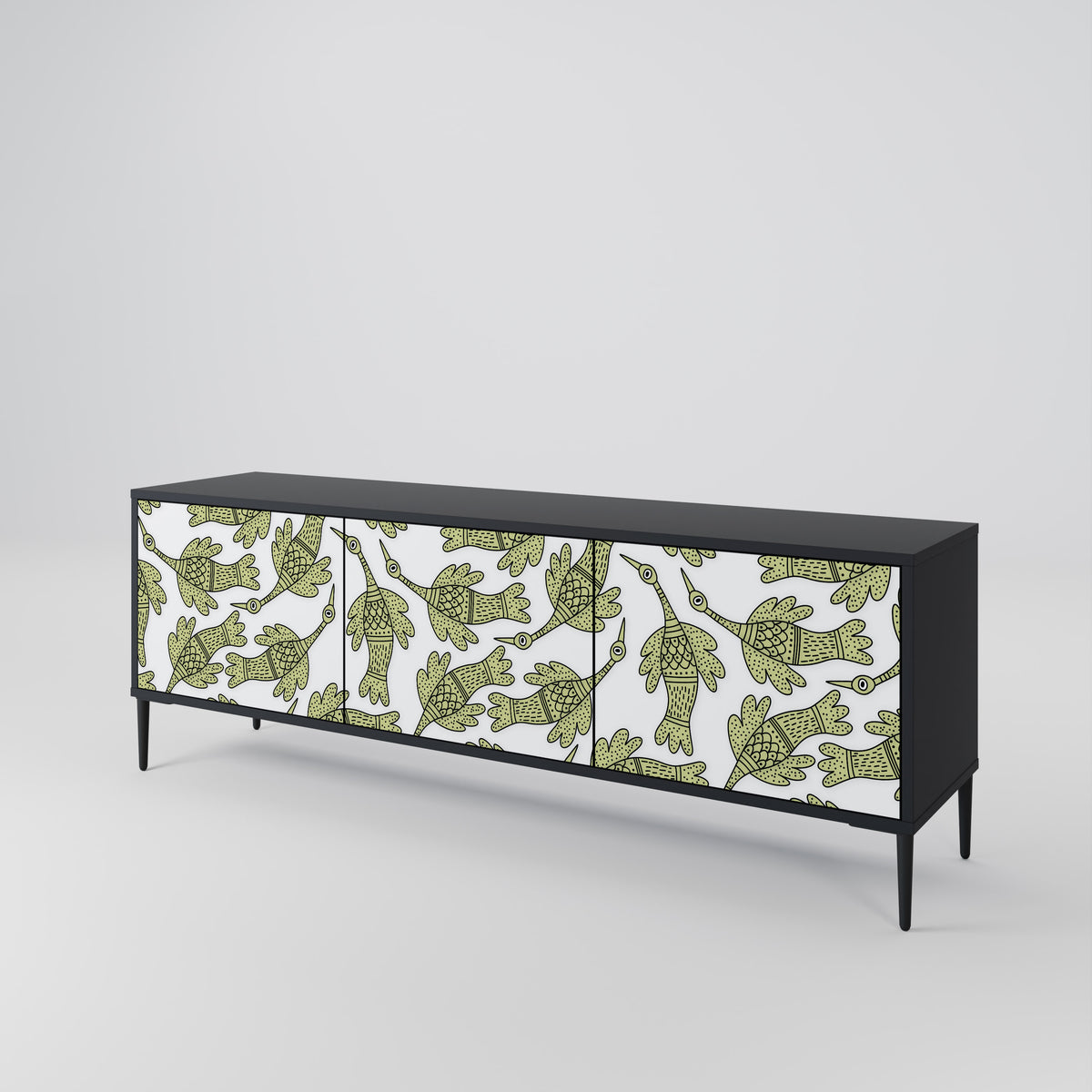 SEEDLING SONGBIRD 3-Door TV Cabinet