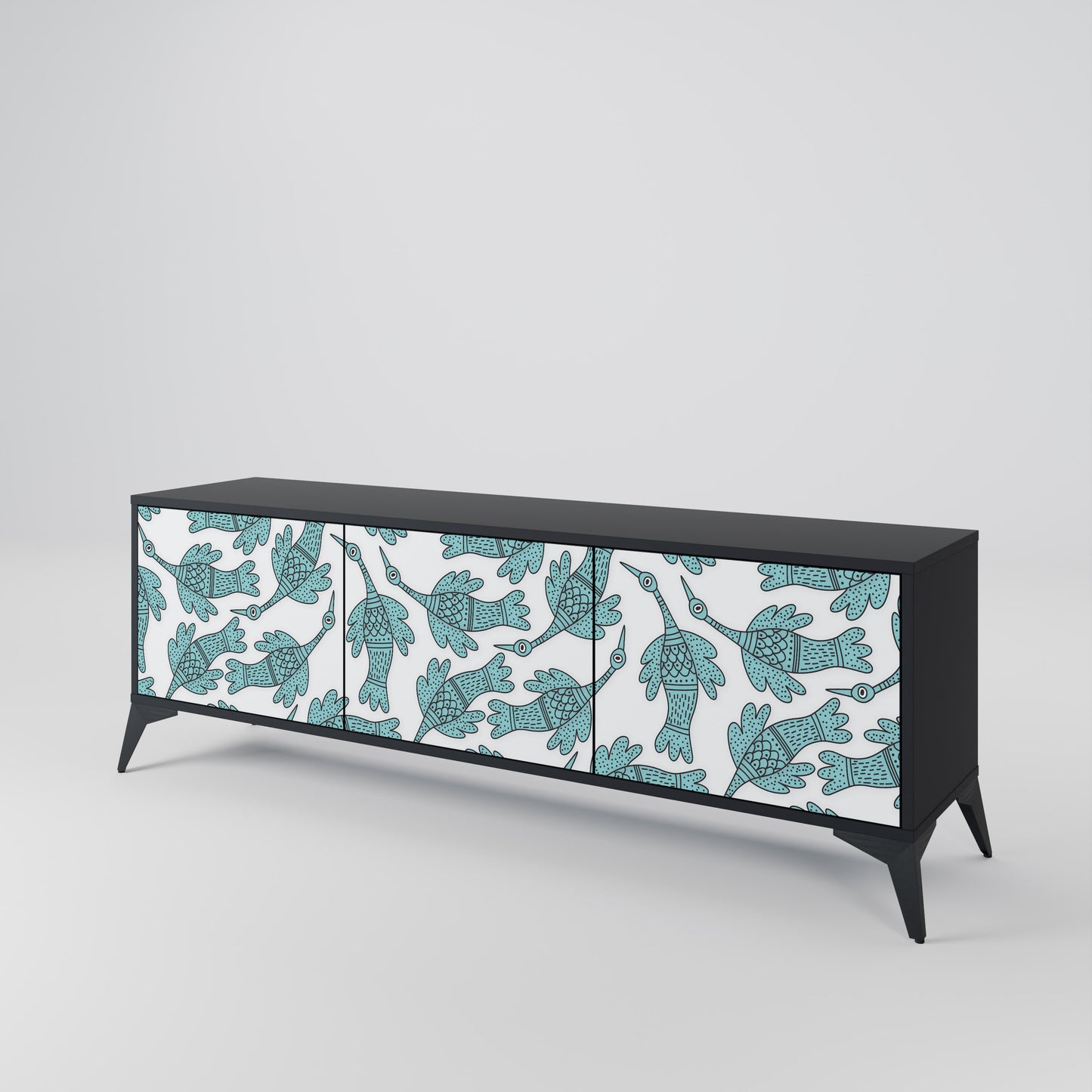 WATERSPOUT SONGIBIRD 3-Door TV Cabinet