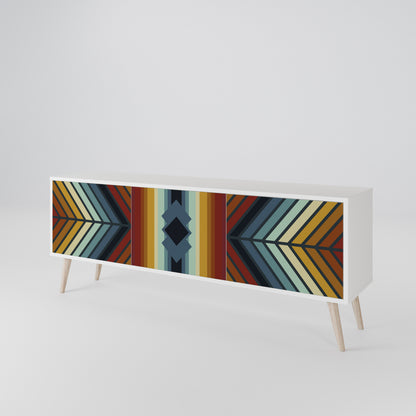 INDIGENOUS ZIGZAG 3-Door TV Cabinet