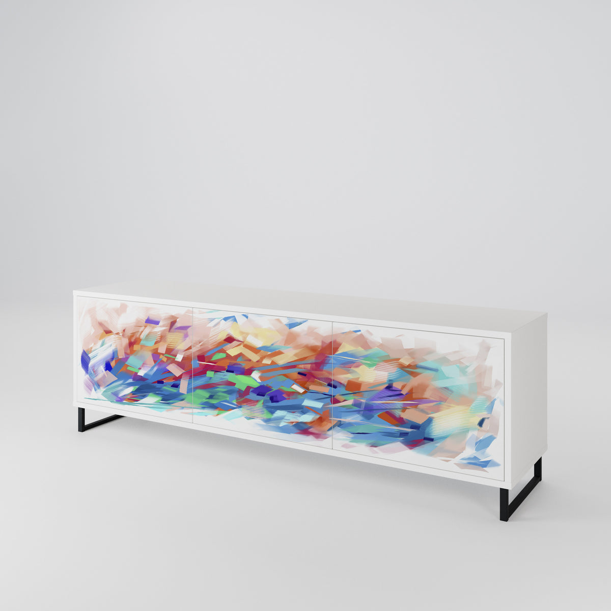 FINESSE MASH-UP 3-Door TV Cabinet