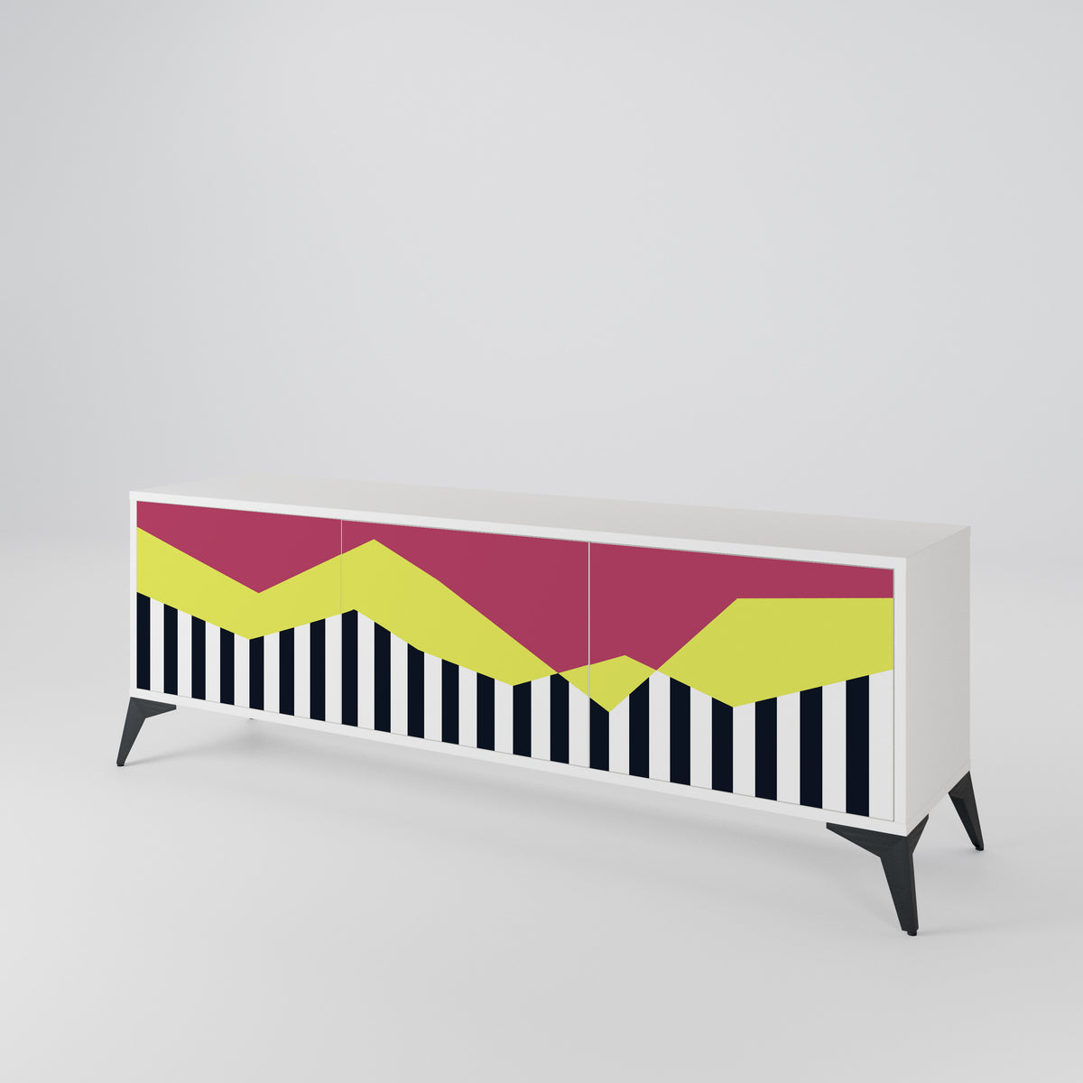 PIANO FANTASY 3-Door TV Cabinet