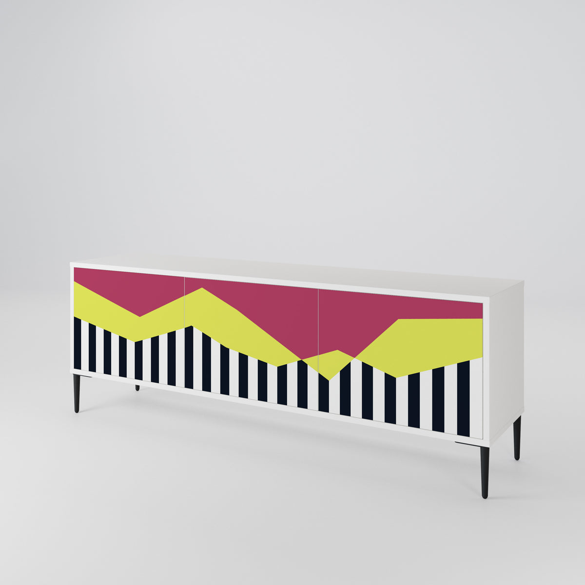 PIANO FANTASY 3-Door TV Cabinet