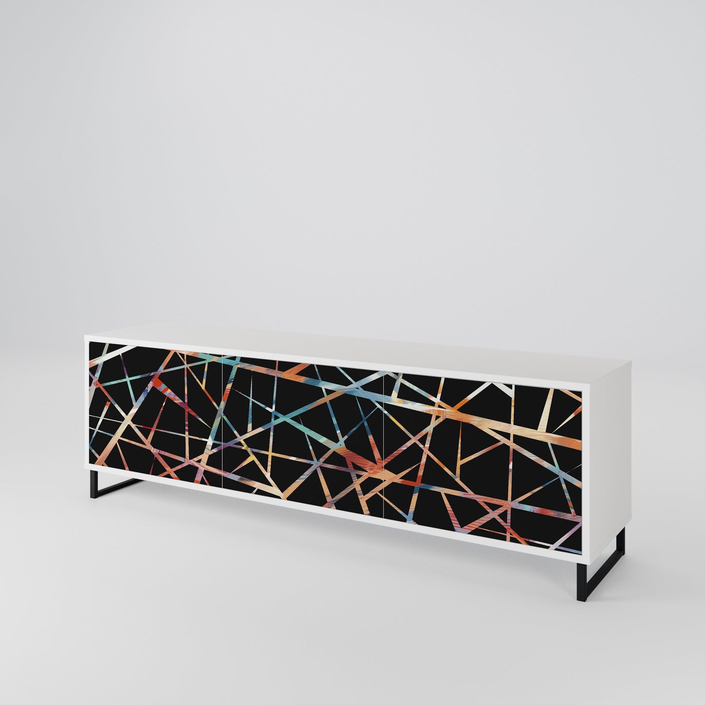 POLYGON VERVE 3-Door TV Cabinet