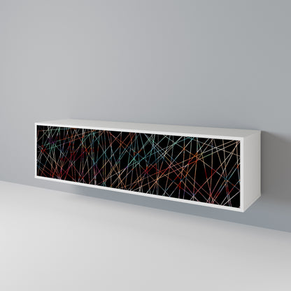 LUMINOUS SNARE 3-Door TV Cabinet
