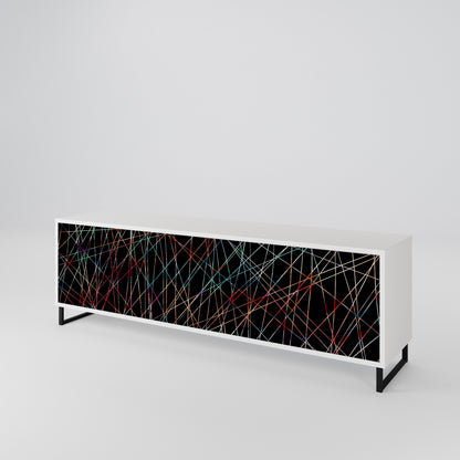 LUMINOUS SNARE 3-Door TV Cabinet