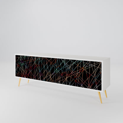 LUMINOUS SNARE 3-Door TV Cabinet