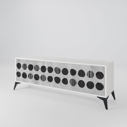 GHOSTLY GRADIENTS 3-Door TV Cabinet