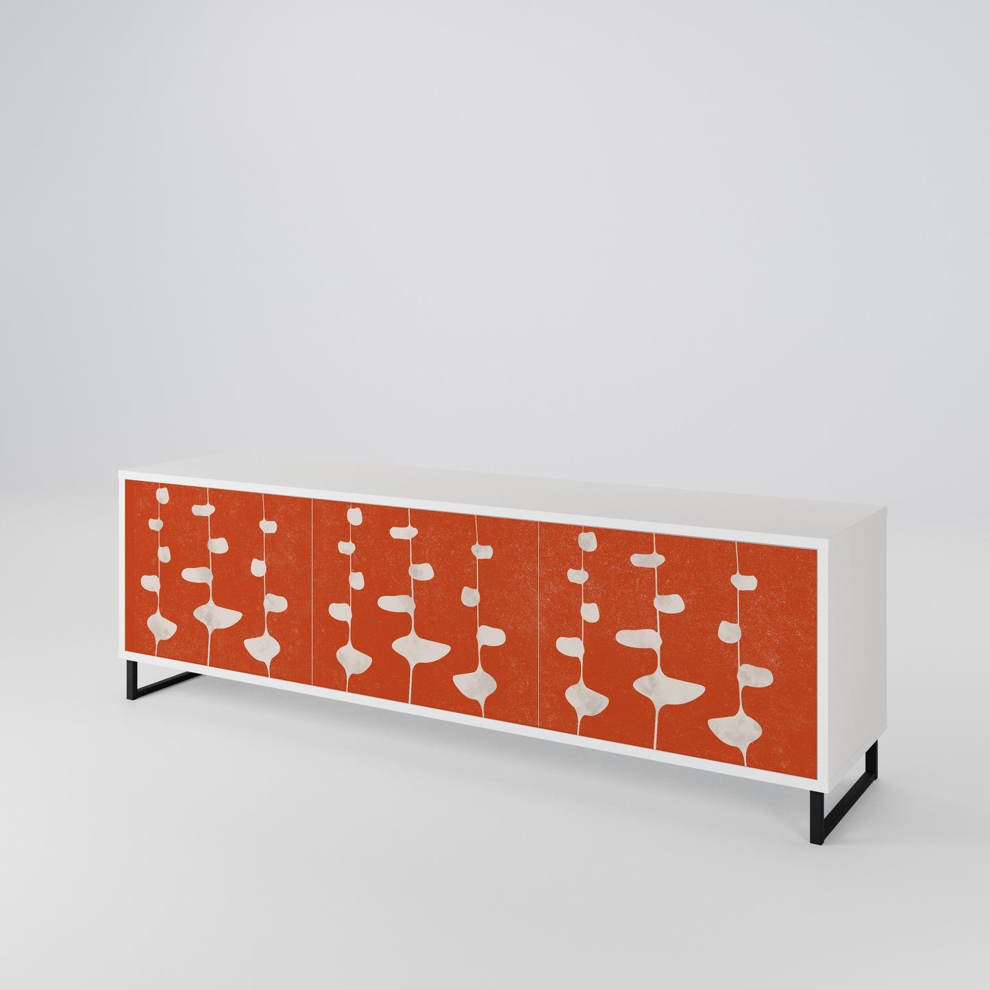 COURAGE MOLD 3-Door TV Cabinet