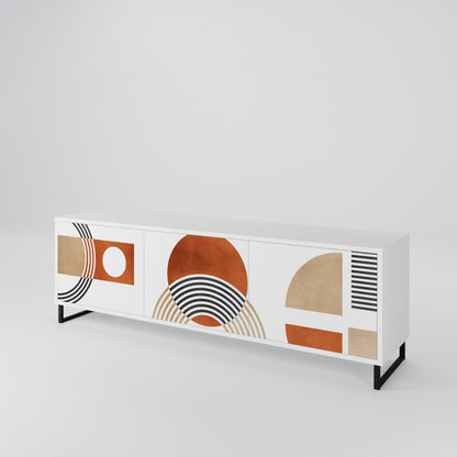 CIRCLE RHYTM 3-Door TV Cabinet