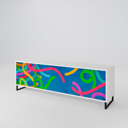 STREAMER TANGLE 3-Door TV Cabinet