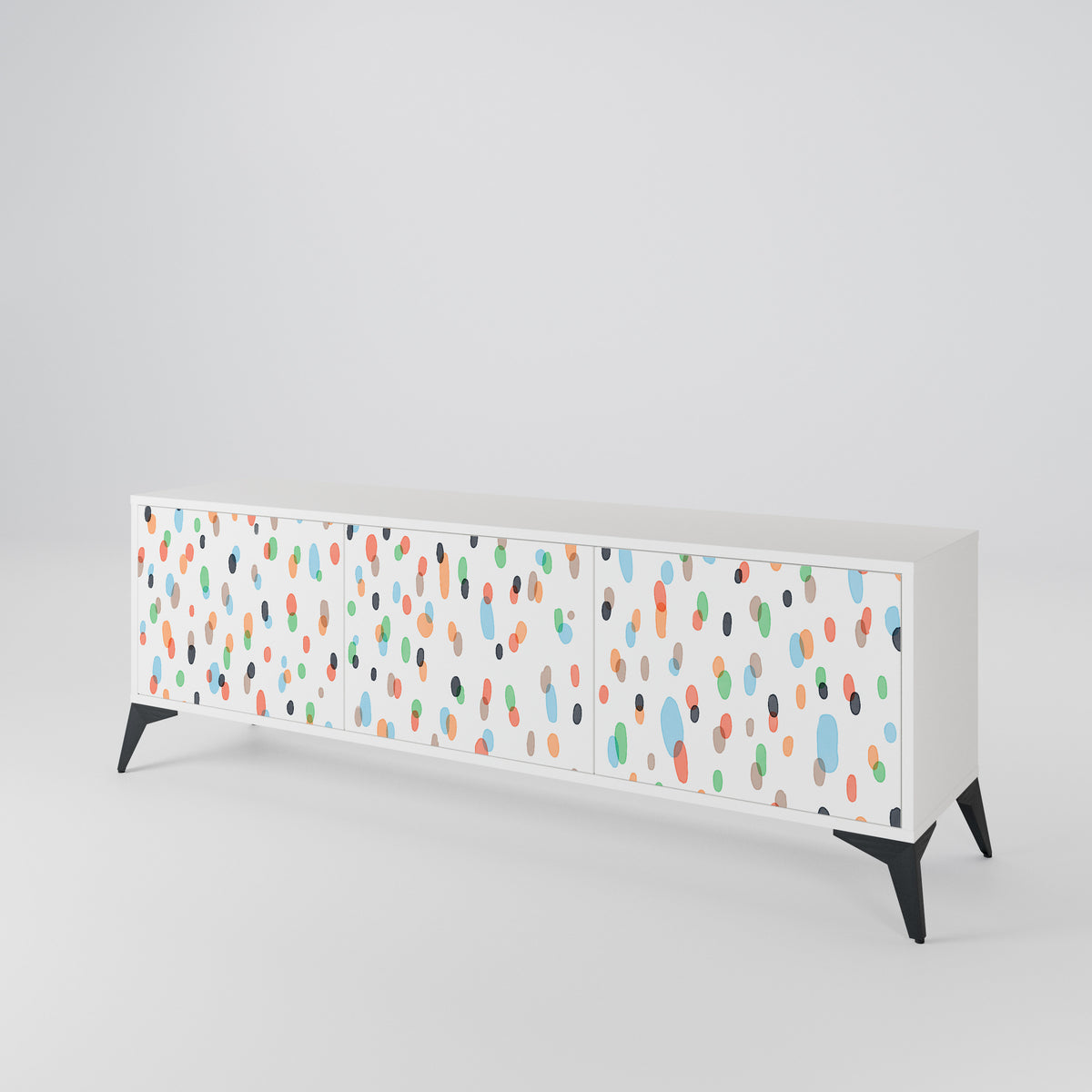 ENERGETIC SPOTS 3-Door TV Cabinet