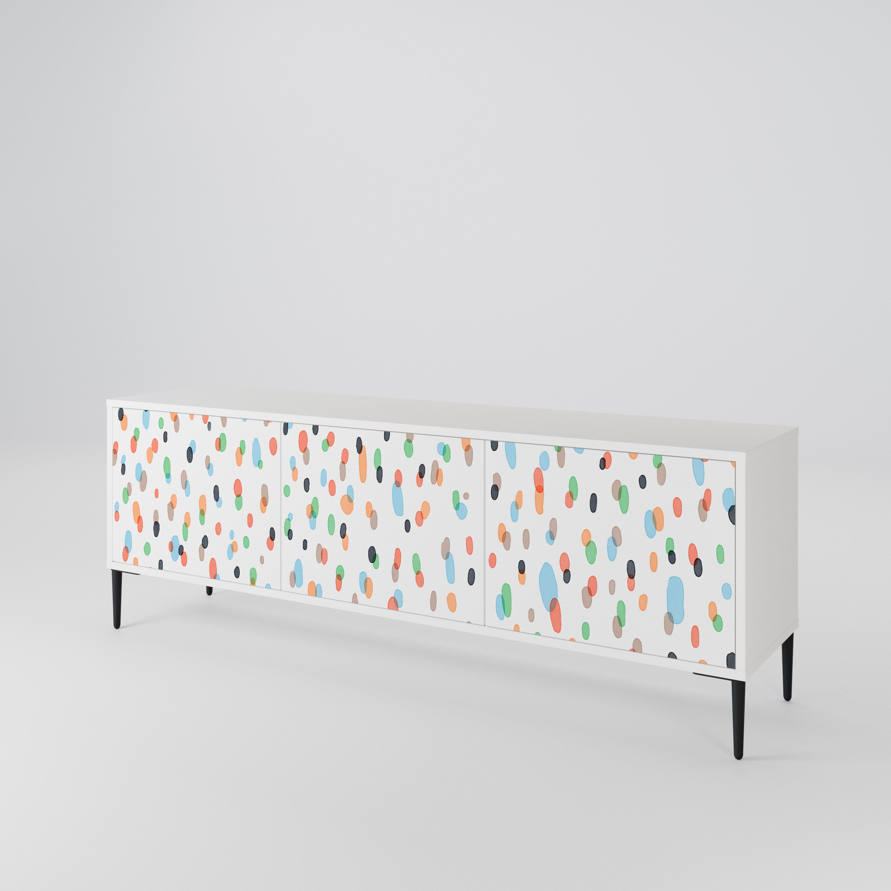 ENERGETIC SPOTS 3-Door TV Cabinet