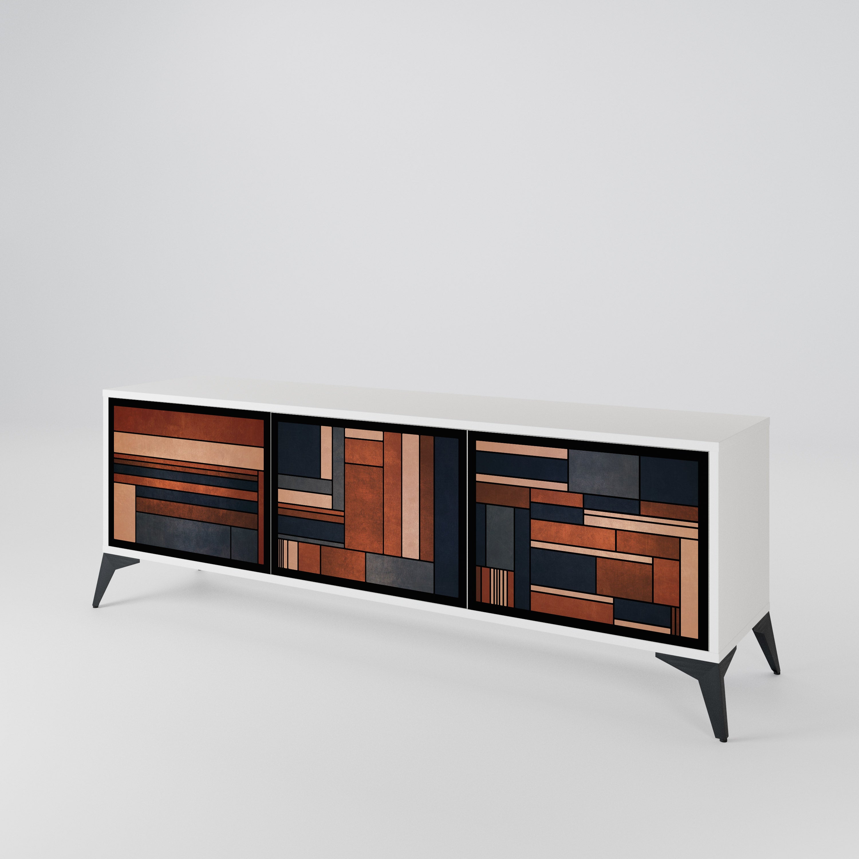 INTREPID FORMATION 3-Door TV Cabinet